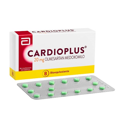 cardioplus 20 mg x 30 comprimidos recubiertos