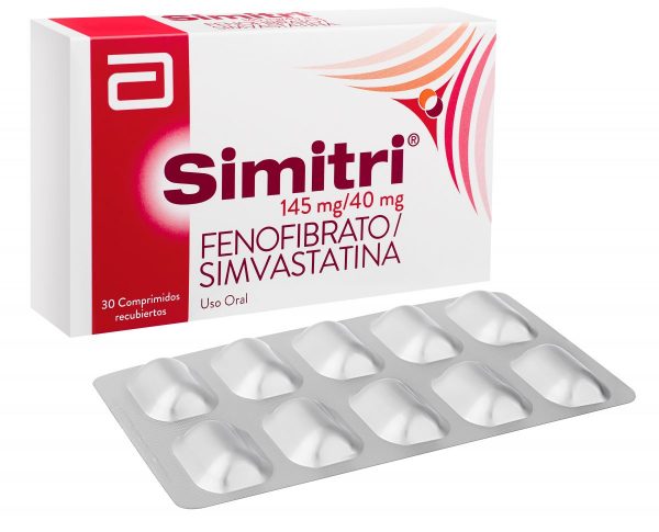Simitri 145 mg 40 mg x 30 comprimidos recubiertos